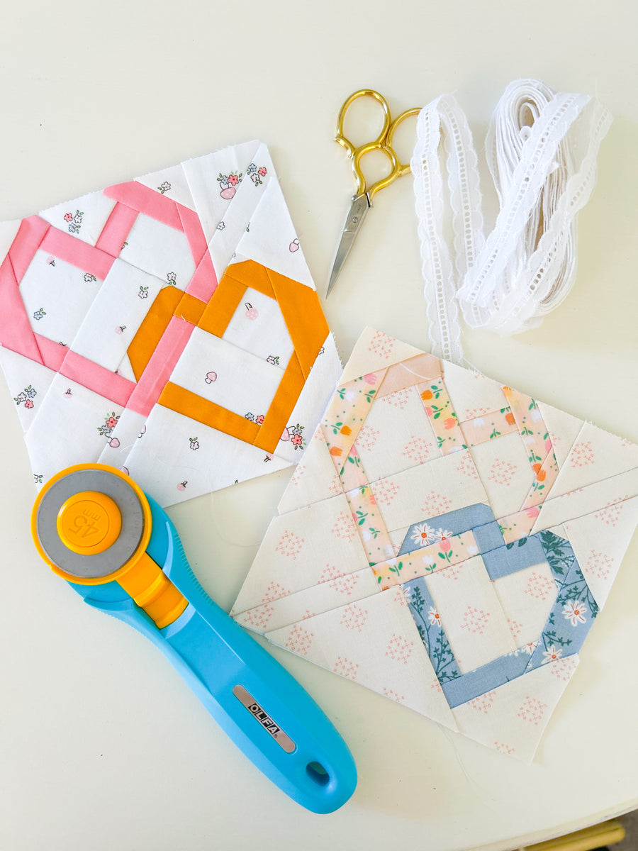 Interlocking Hearts FPP Pattern - PDF Download – Lizataylorhandmade