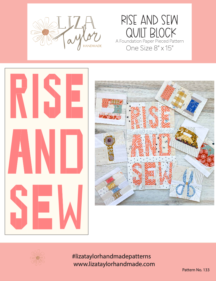 Rise and Sew FPP Pattern - PDF Download – Lizataylorhandmade