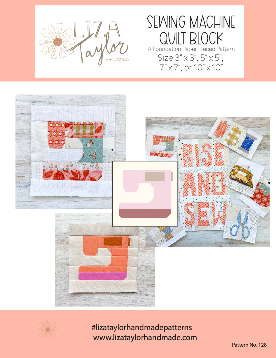 Sewing Machine FPP Pattern - PDF Download – Lizataylorhandmade