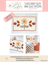Sunflower Fields Mini Quilt Pattern - PDF Download