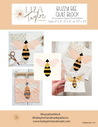 3 Pattern Bundle - Bee, Dragonfly, and Moth - FPP Patterns - PDF Download